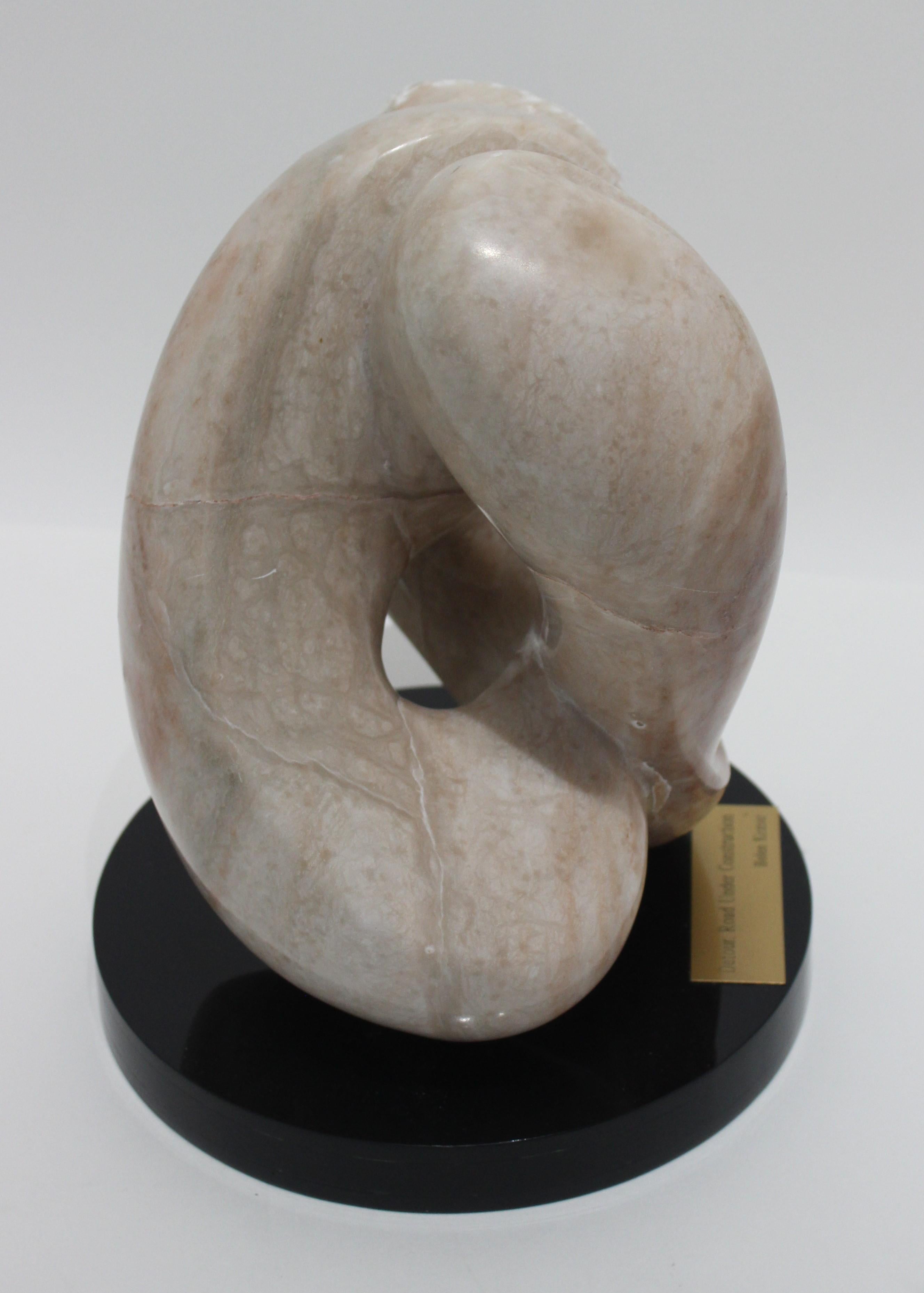 Late 20th Century Abstract Marble Sculpture by Helen Kerzner For Sale