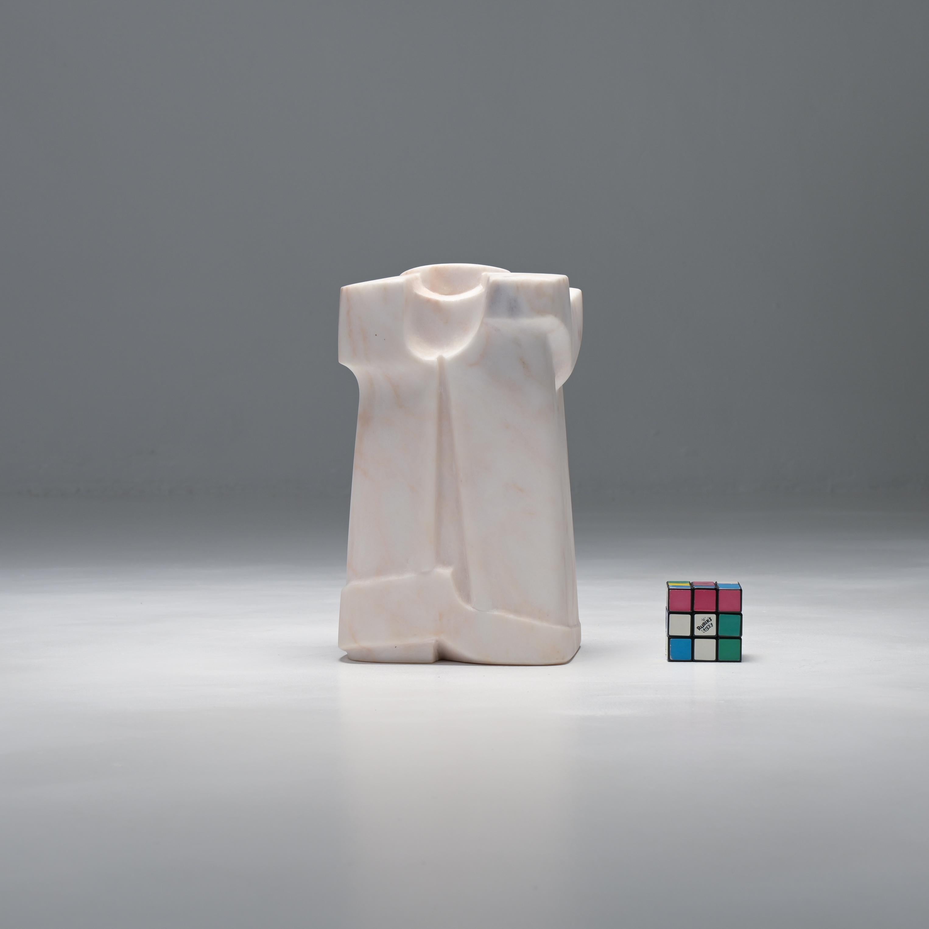 Escultura abstracta de mármol de Jan Keustermans Moderno en venta
