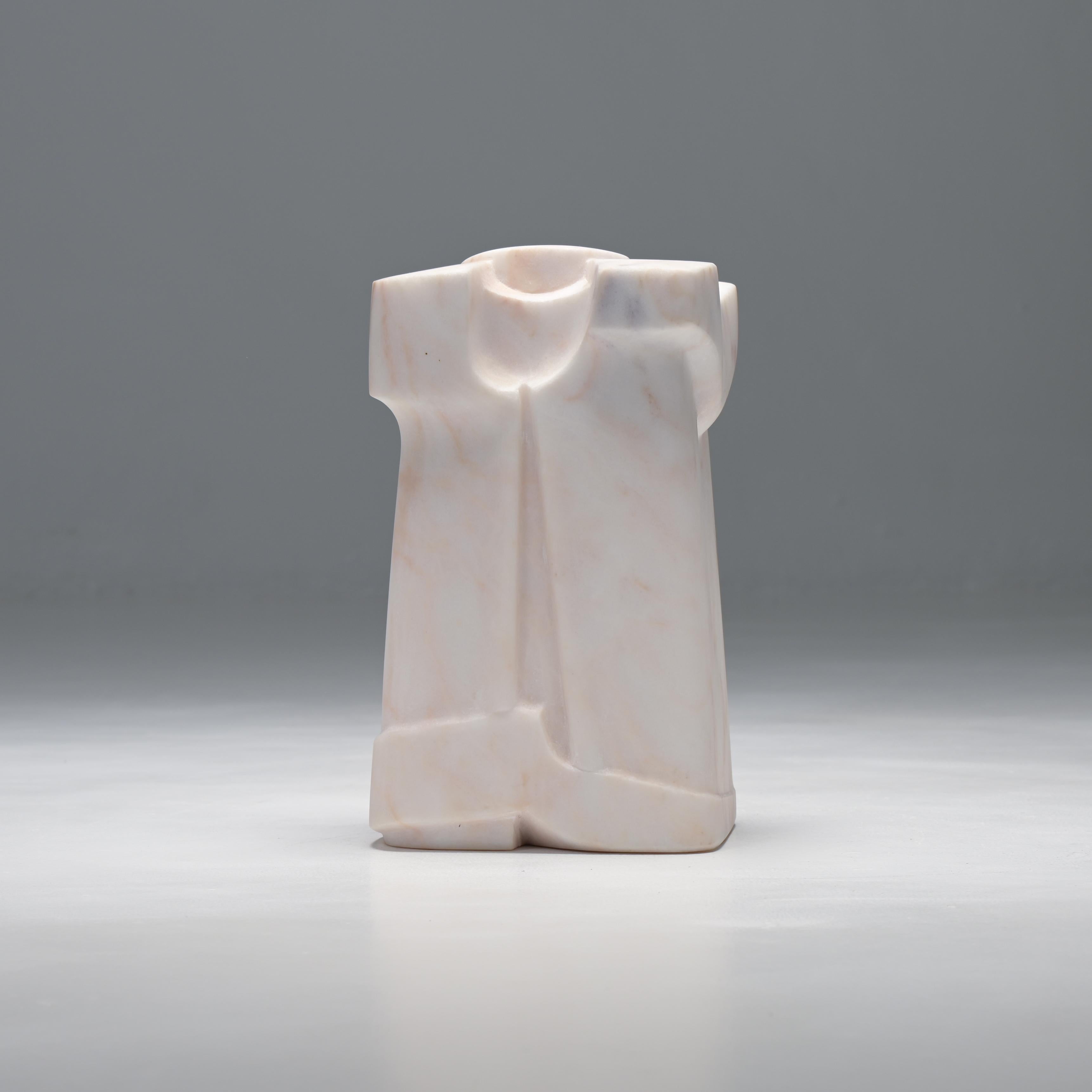 Escultura abstracta de mármol de Jan Keustermans Mármol en venta