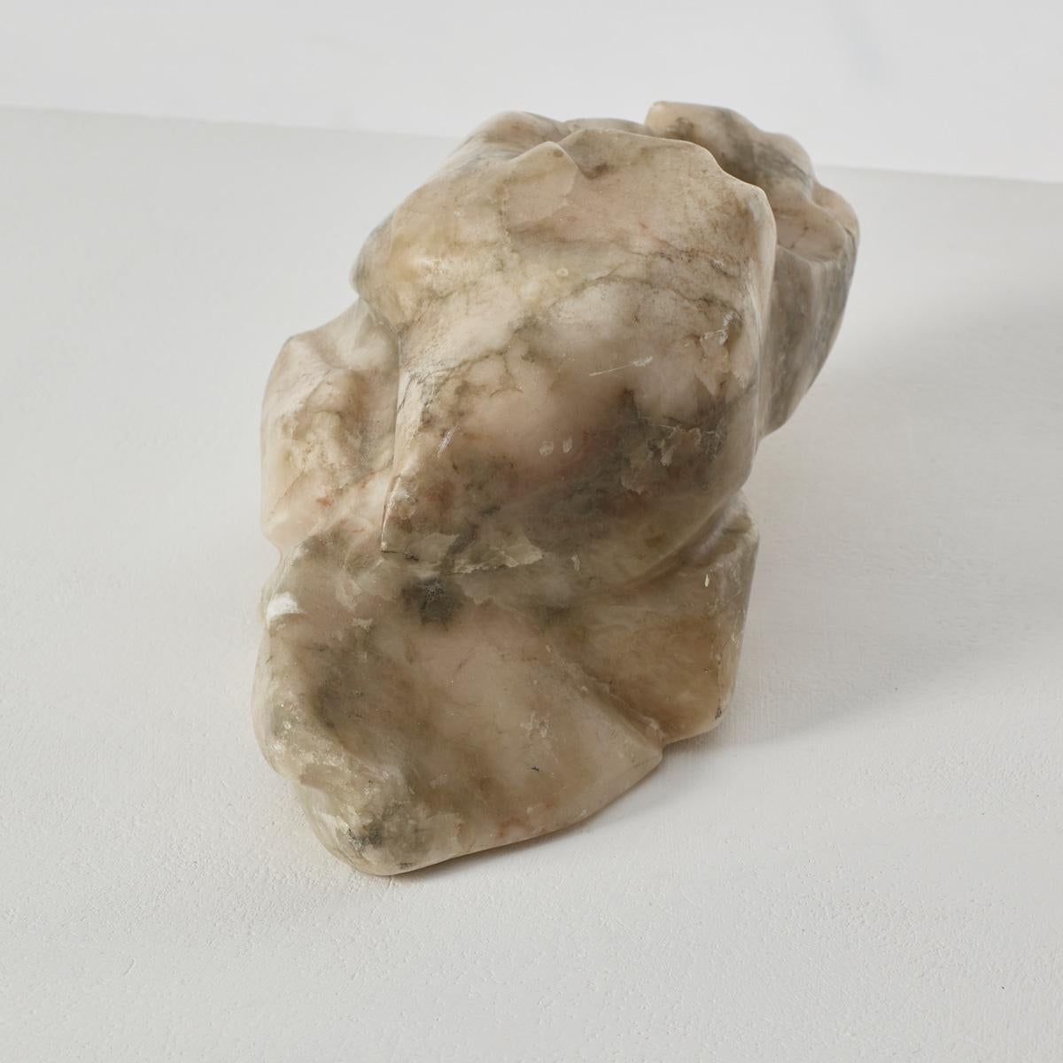 Late 20th Century Abstract Marble Sculpture, UK, 1980s For Sale