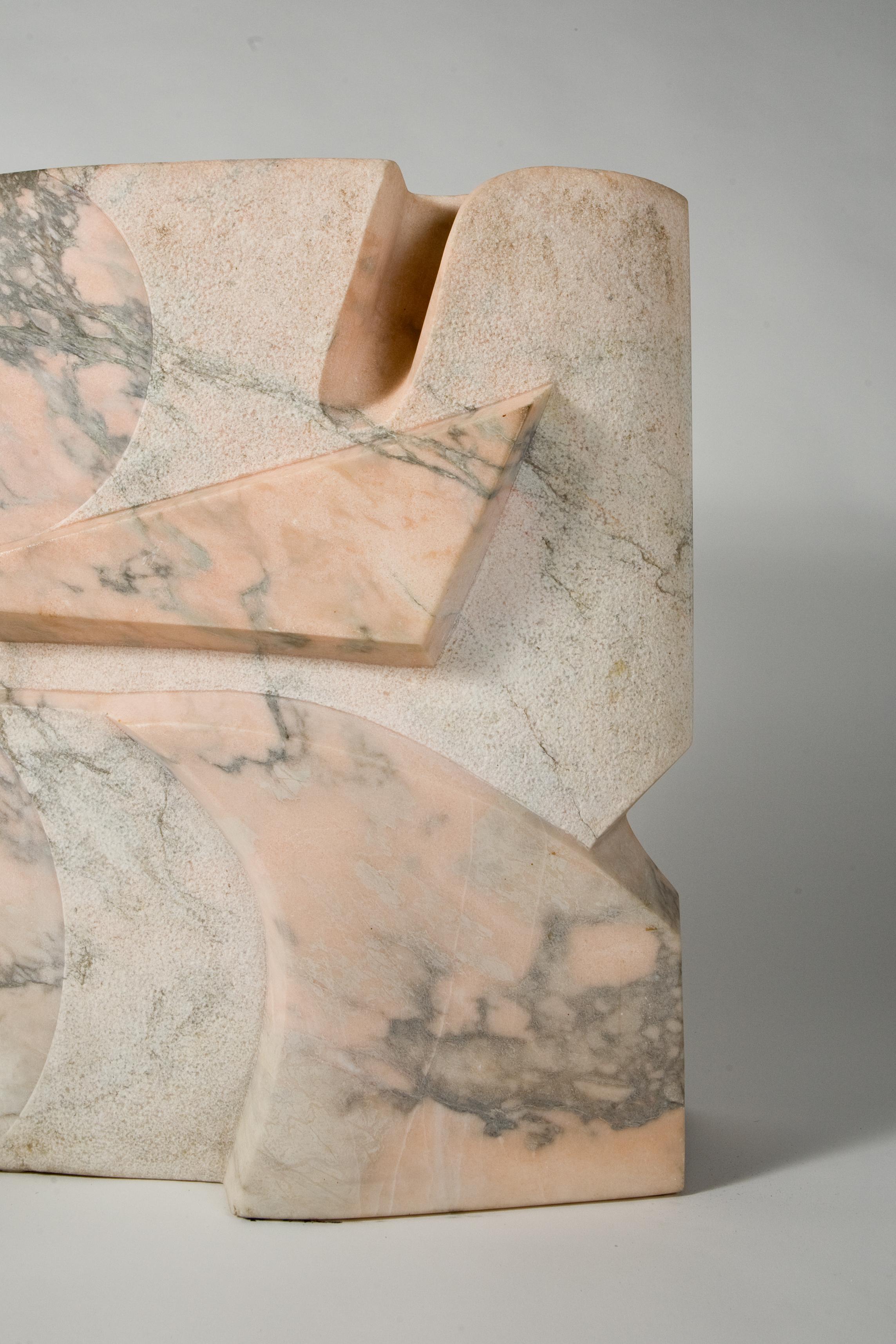 American Abstract Marble Scupture by Silvia Jaffe For Sale