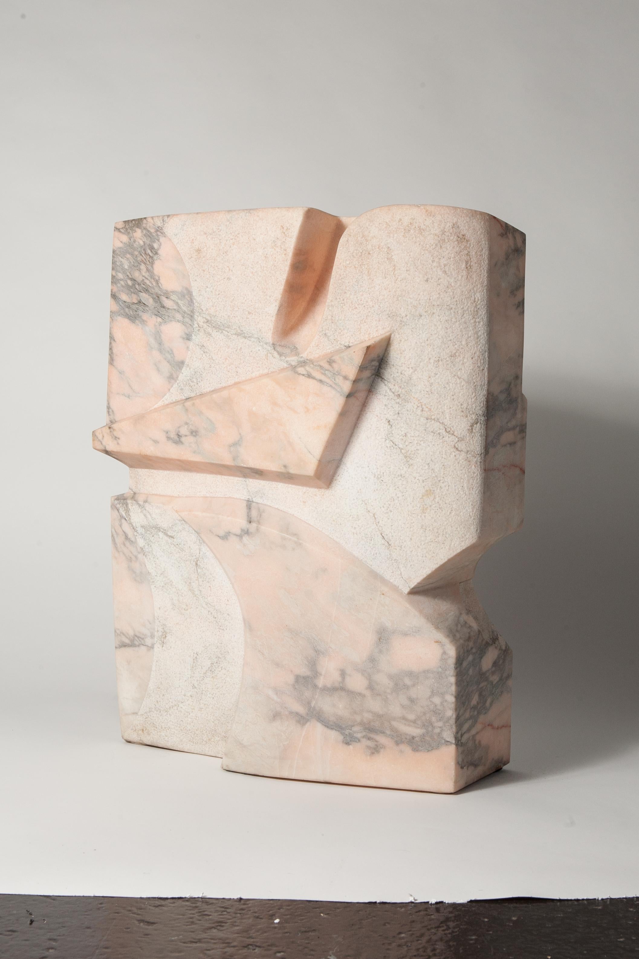 Abstract Marble Scupture by Silvia Jaffe For Sale 1