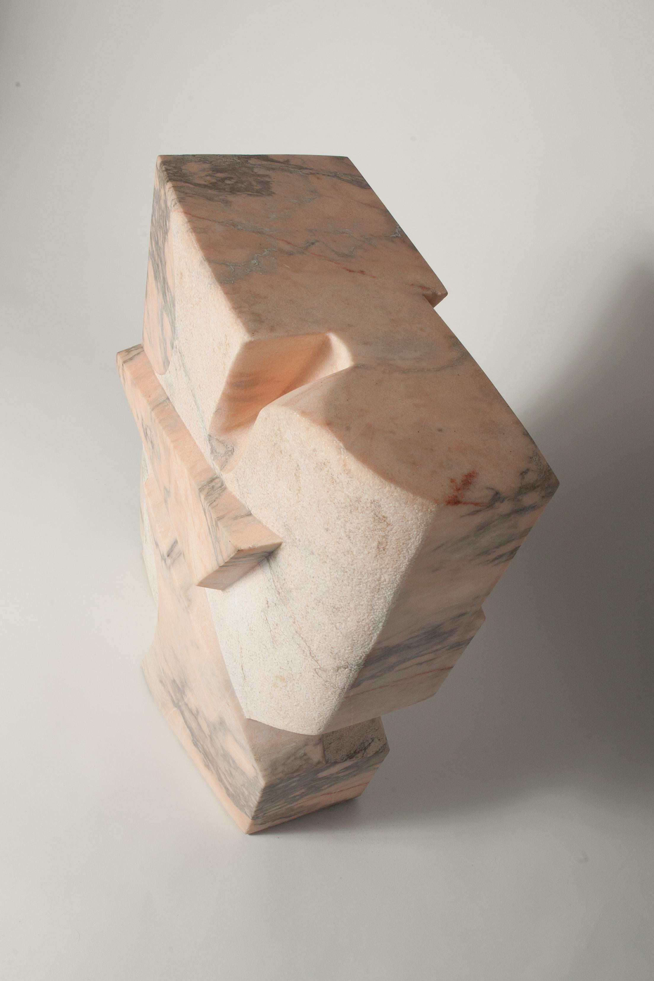 Abstract Marble Scupture by Silvia Jaffe For Sale 3