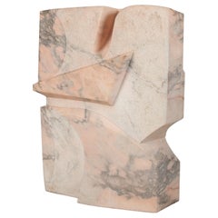 Retro Abstract Marble Scupture by Silvia Jaffe