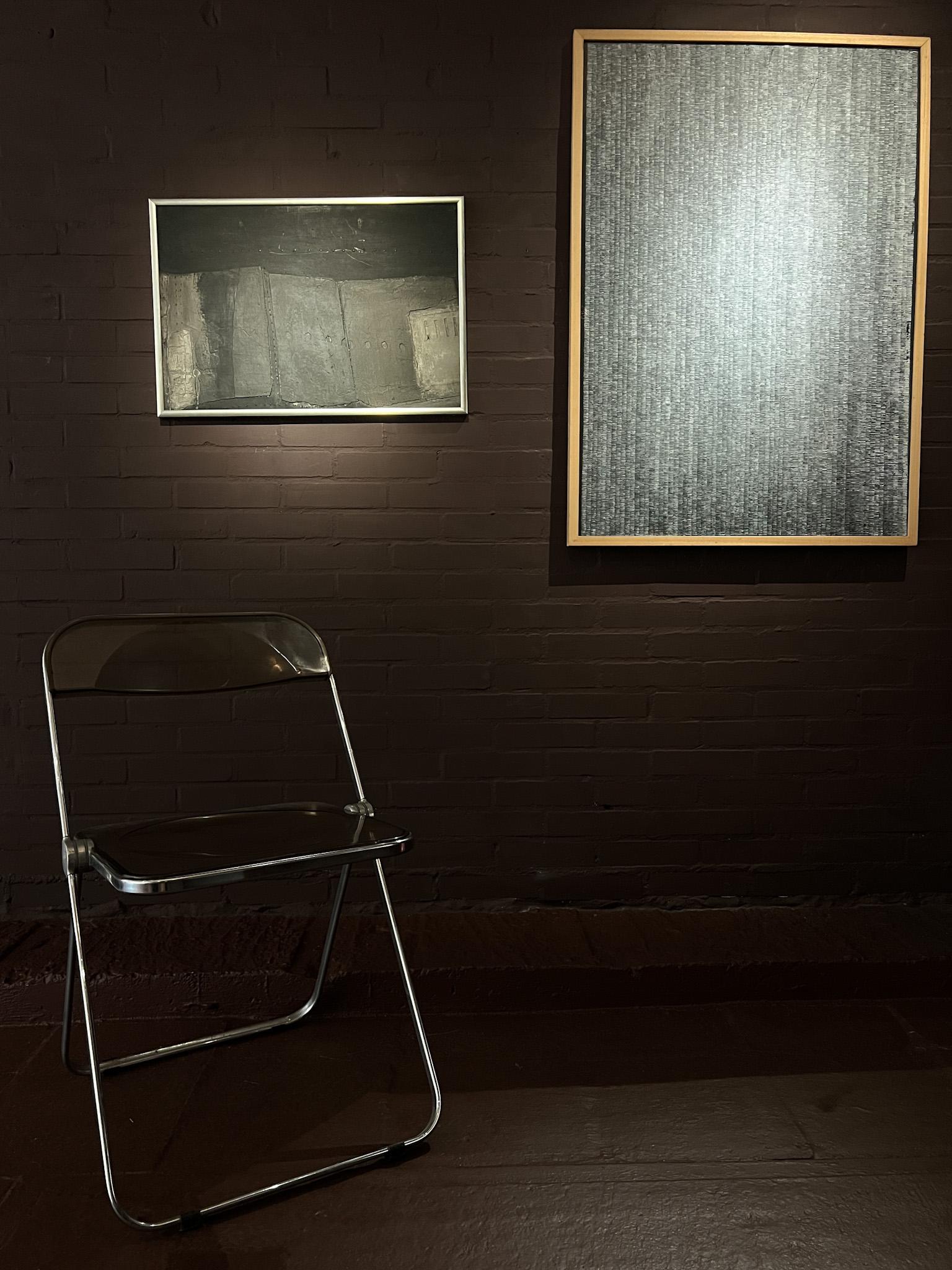 Abstract Matter painting by Rik van Bentum, Dutch 1960s, Signed & Dated (Moderne der Mitte des Jahrhunderts) im Angebot