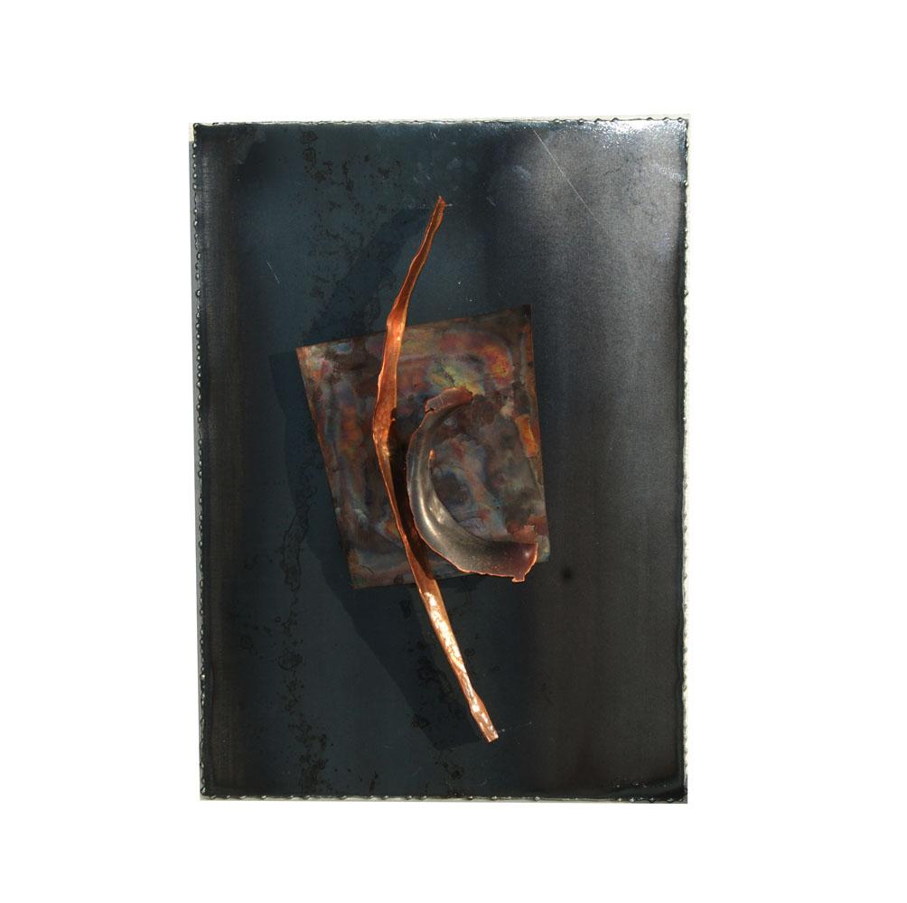 Abstract Metal Relief by Navid Ghedami For Sale 1