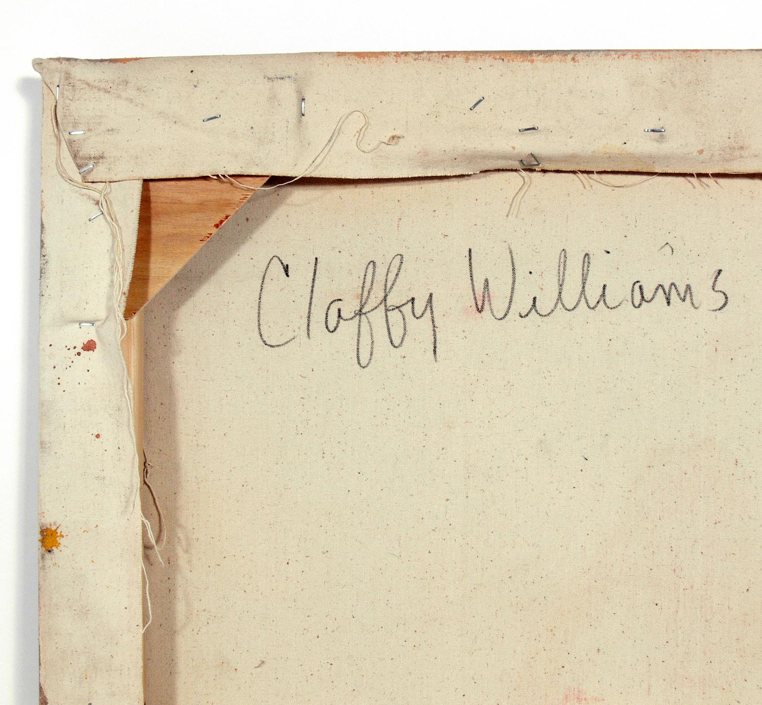 Peinture abstraite du milieu du siècle dernier de Claffy Williams Bon état - En vente à Atlanta, GA