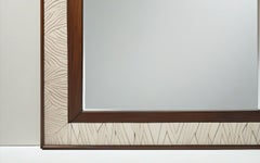 Abstract Mirror Inspired by Art Deco, Handcrafted by House of Jaipur