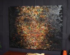 Abstract Mixed media on Canvass signed 2015