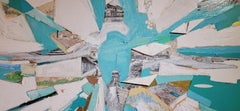 Pintura abstracta en técnica mixta de Michael Costantini