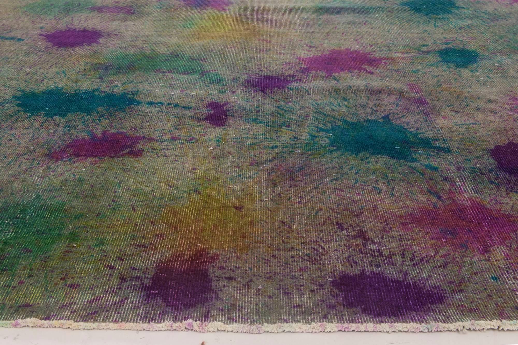Turkish Abstract Modern “Daliesque” Wool Rug by Doris Leslie Blau For Sale