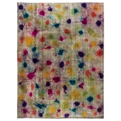 Abstract Modern “Daliesque” Wool Rug by Doris Leslie Blau