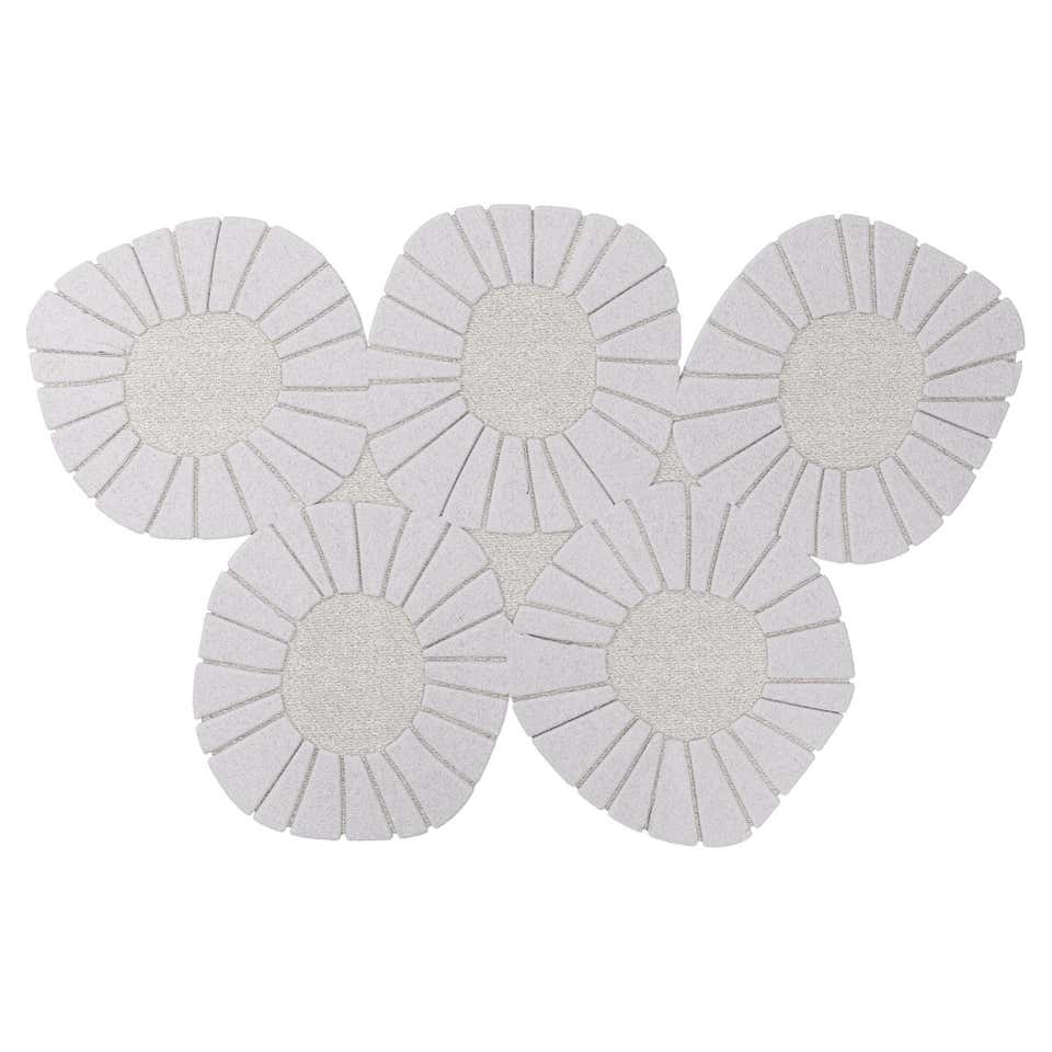 Contemporary Design Organic Shaped Hand-Tufted Rug iCream For Sale at ...
