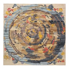 Tappeto Jardin in lana annodato a mano Abstract Modern di Doris Leslie Blau