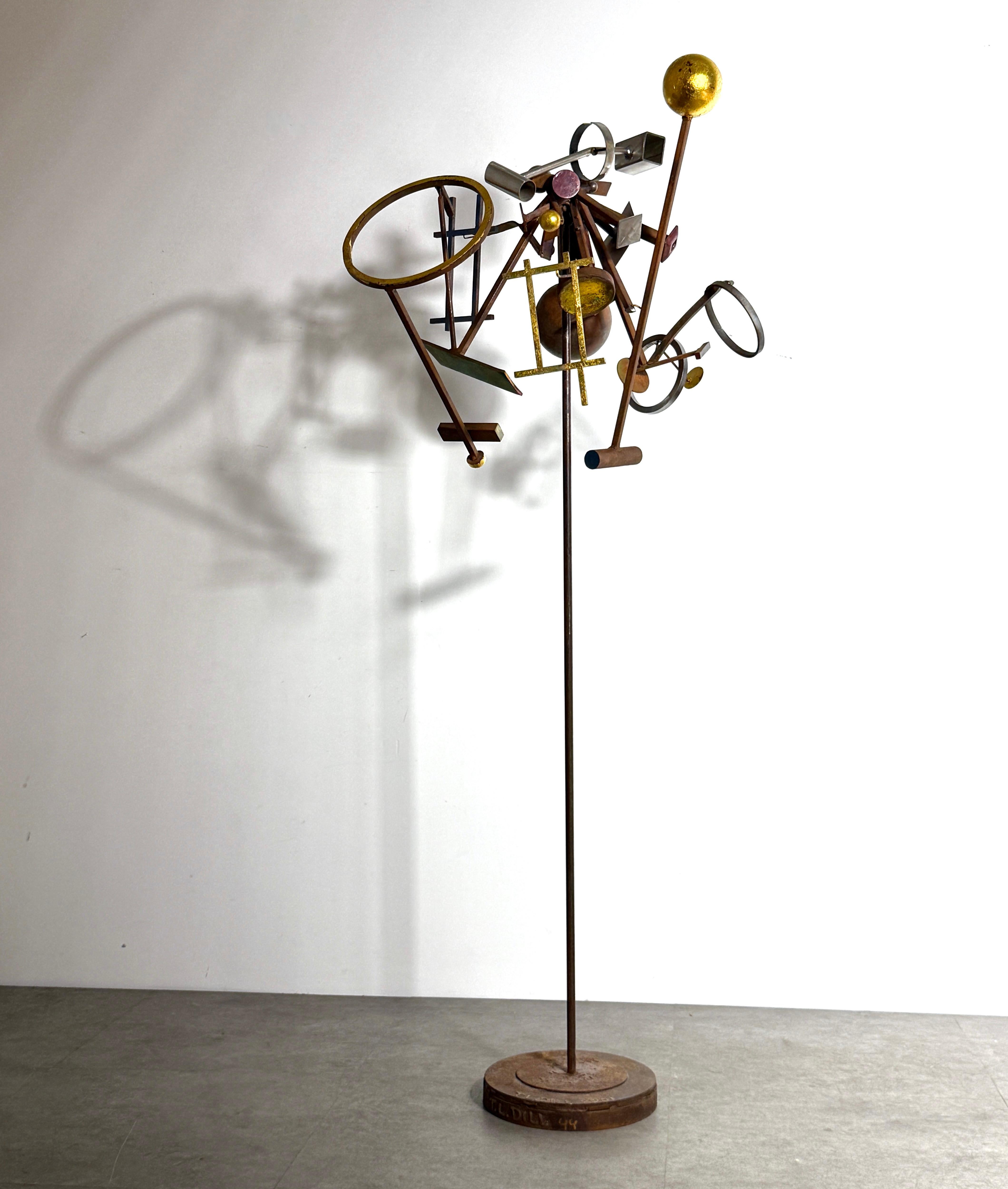 Counterbalance floor mounted sculpture by Terry Lee Dill
US, 2001
Titled 
