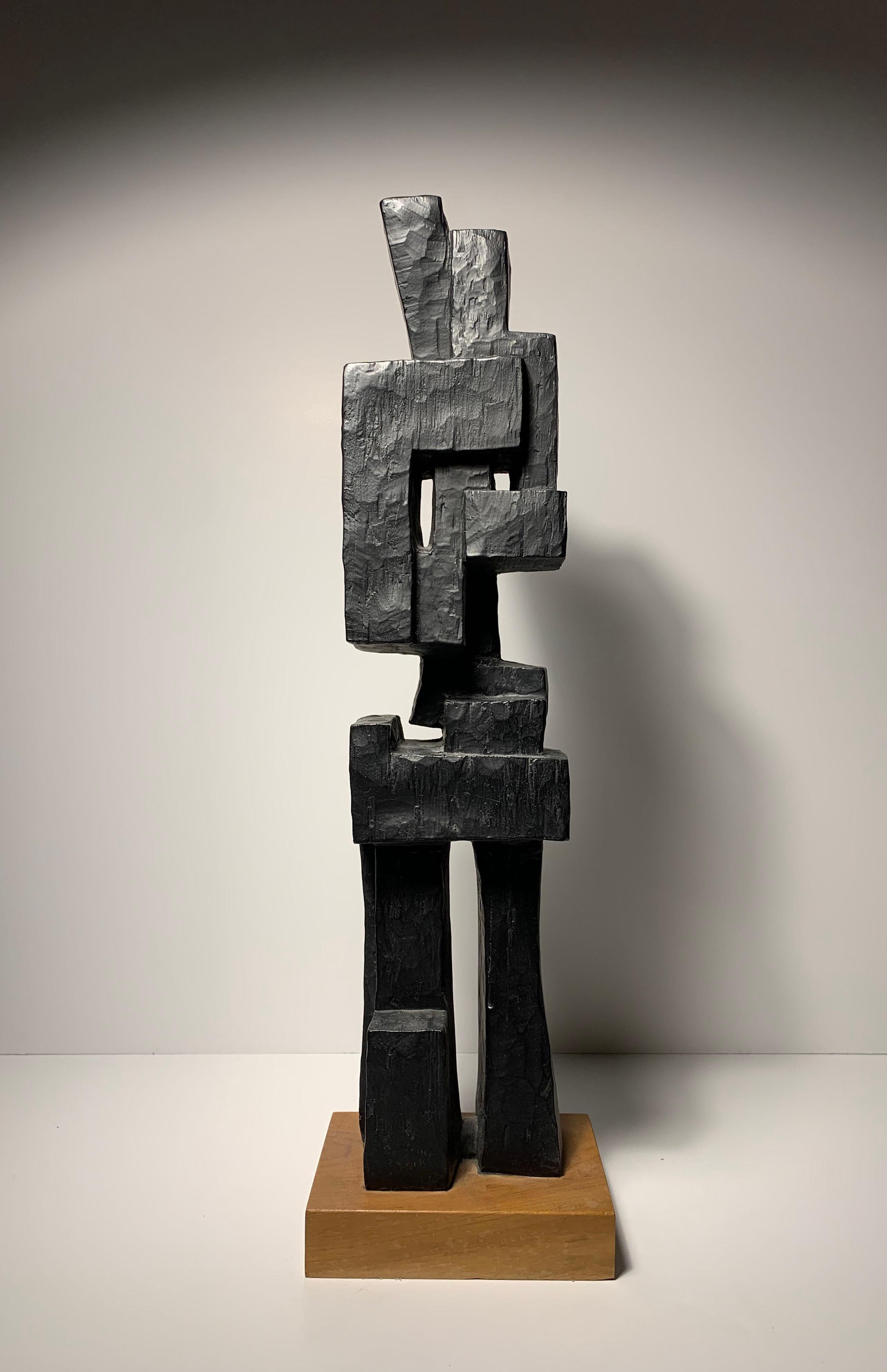 Plaster Abstract Modern Musician Sculpture by Austin Productions For Sale