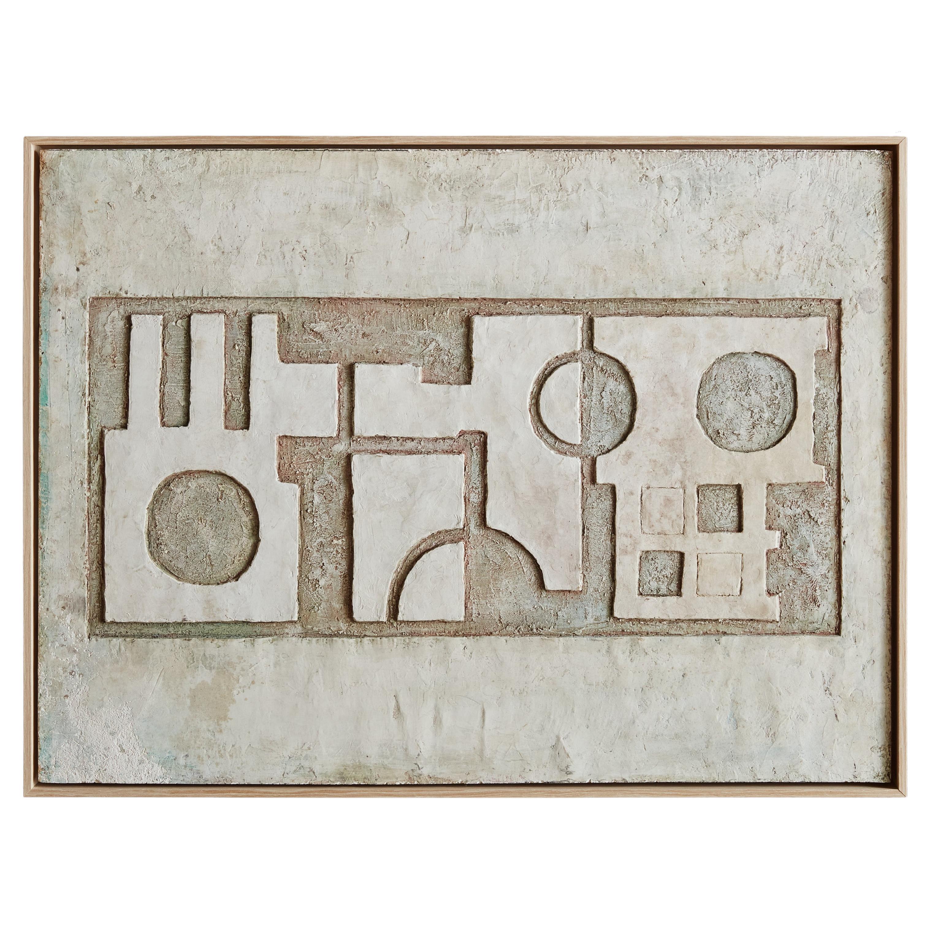 Quadro astratto moderno di Alessandro Bonato, anni '60