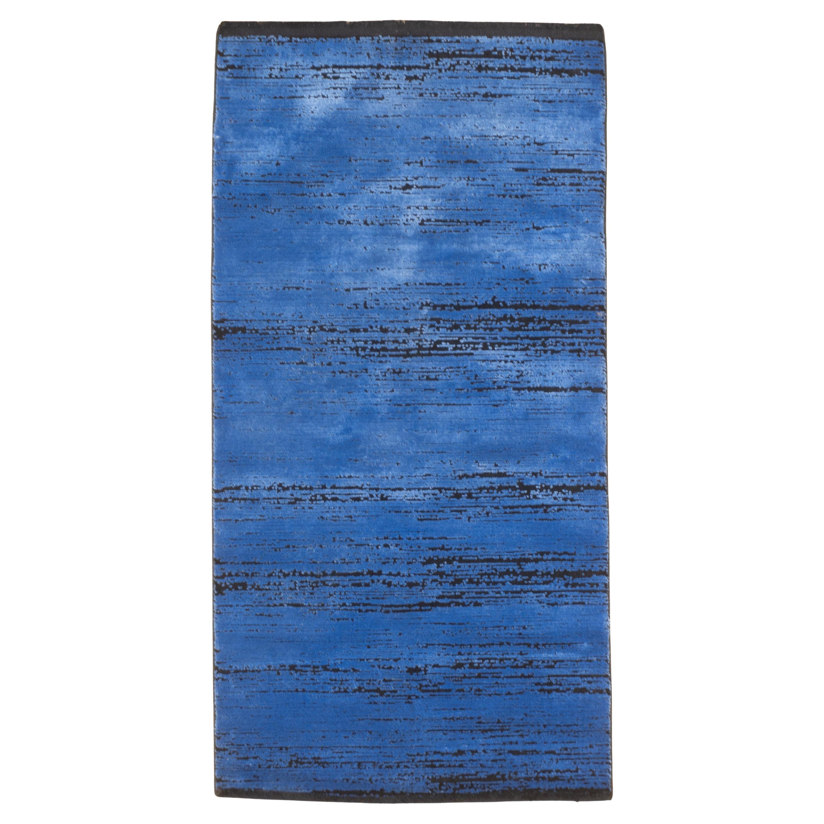 Alfombra Abstracta Moderna 2'7" x 4'11 en venta