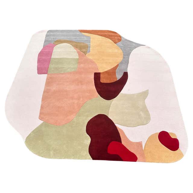 Sashiko Style Japanese Rug by RAG HOME For Sale at 1stDibs