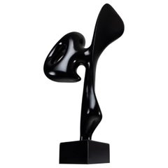 Sculpture moderne abstraite en plâtre, Pays-Bas, années 1970