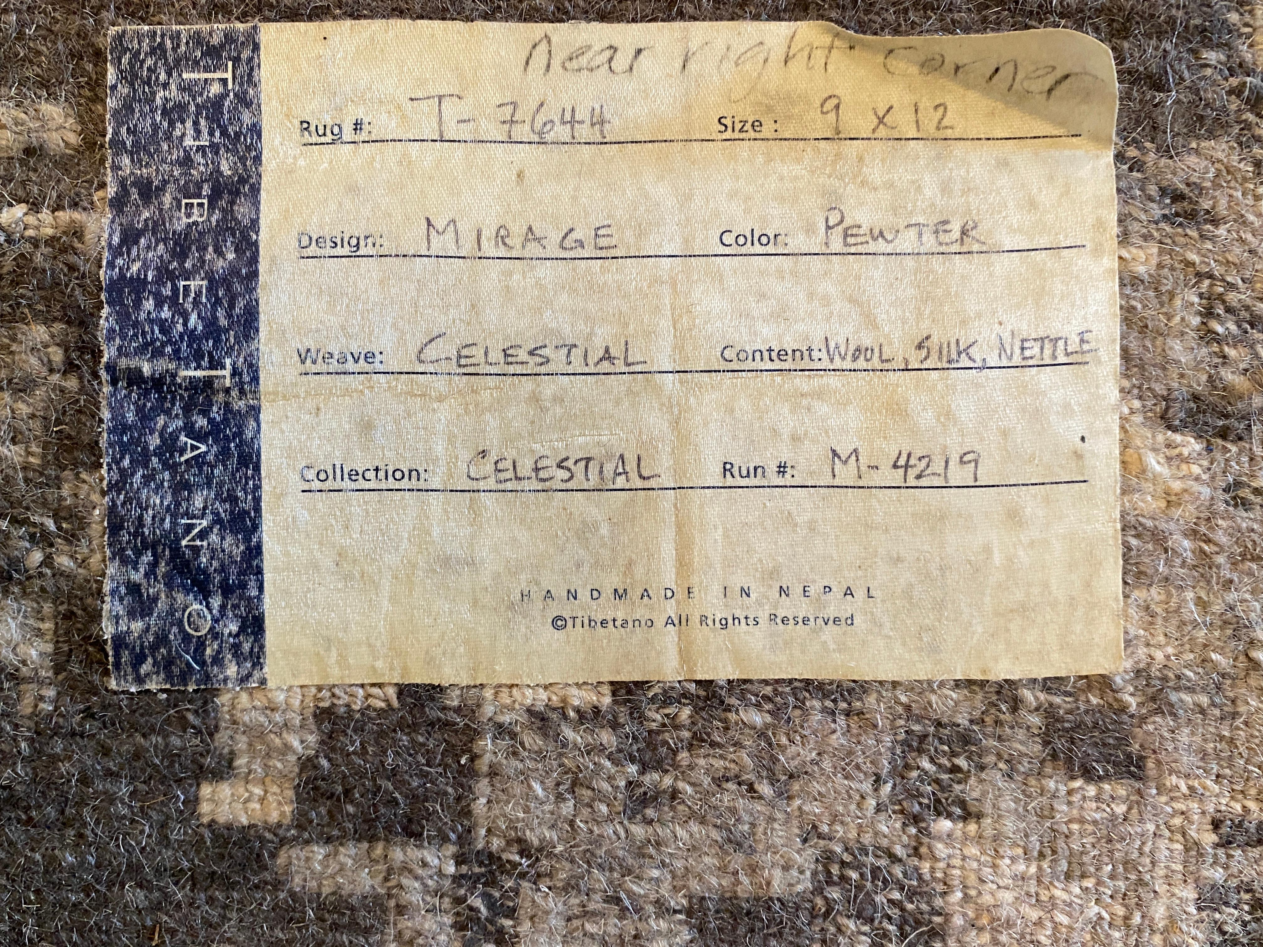 Tappeto astratto moderno tibetano di Stark in vendita 7