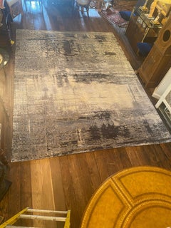 Abstract Modern Tibetan Area Rug by Stark