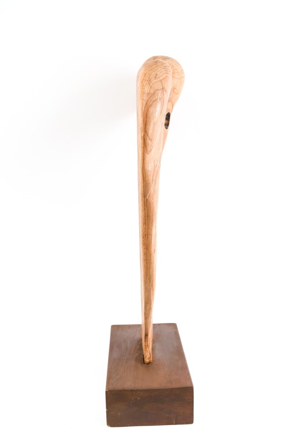 Abstract Modern Wood Sculpture 5