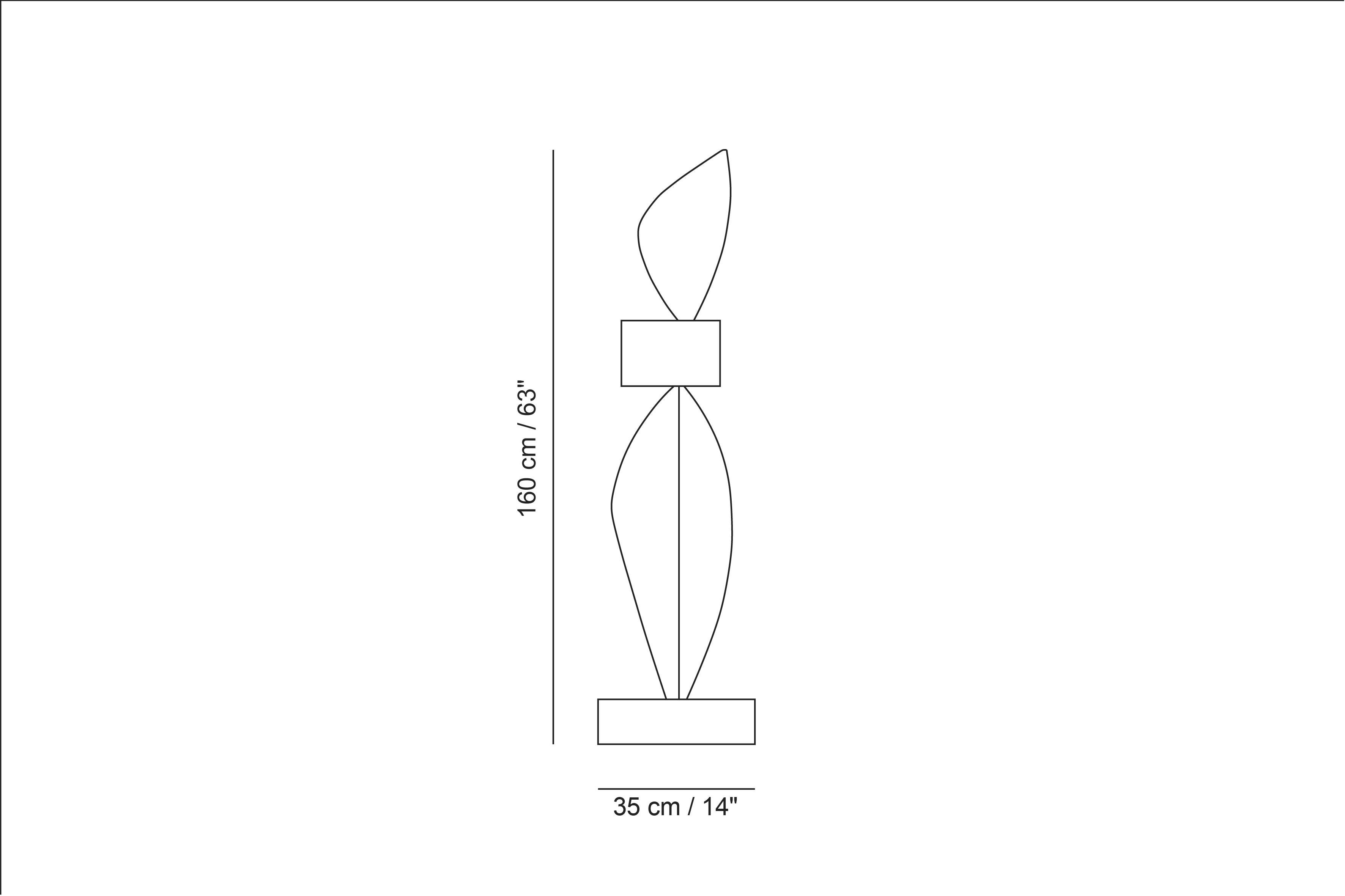 Escultura moderna abstracta de madera, Still Stand No1 de Joel Escalona Hecho a mano en venta