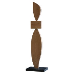 Abstract Modern Wood Sculpture, Still Stand No1 by Joel Escalona