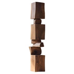 Abstract Modern Wood Sculpture, Still Stand No37 by Joel Escalona 
