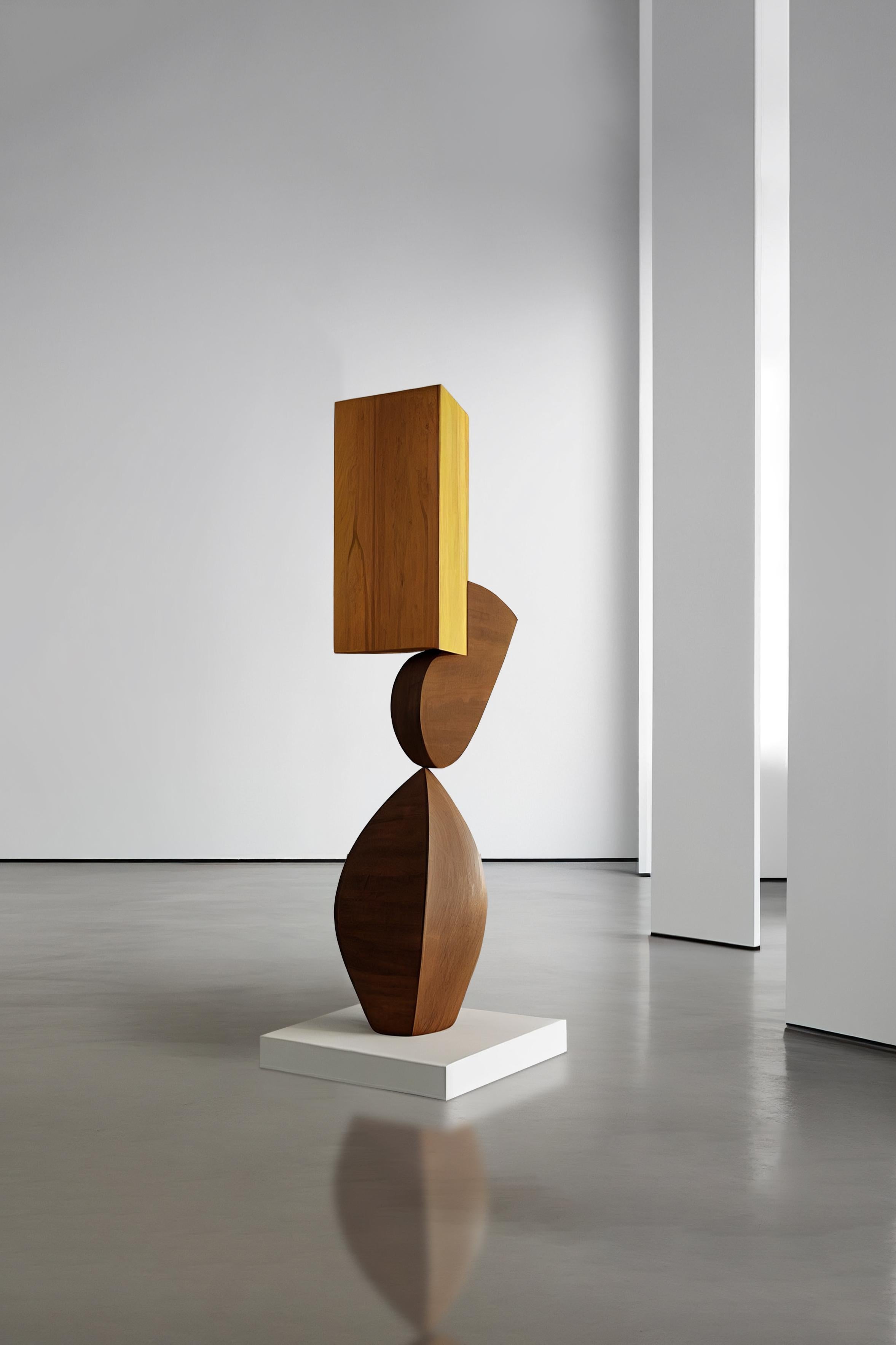 “Still stand” sculptures by Joel Escalona.

Joel Escalona's wooden standing sculptures are objects of raw beauty and serene grace. Each one is a testament to the power of the material, with smooth curves that flow into one another, inviting the