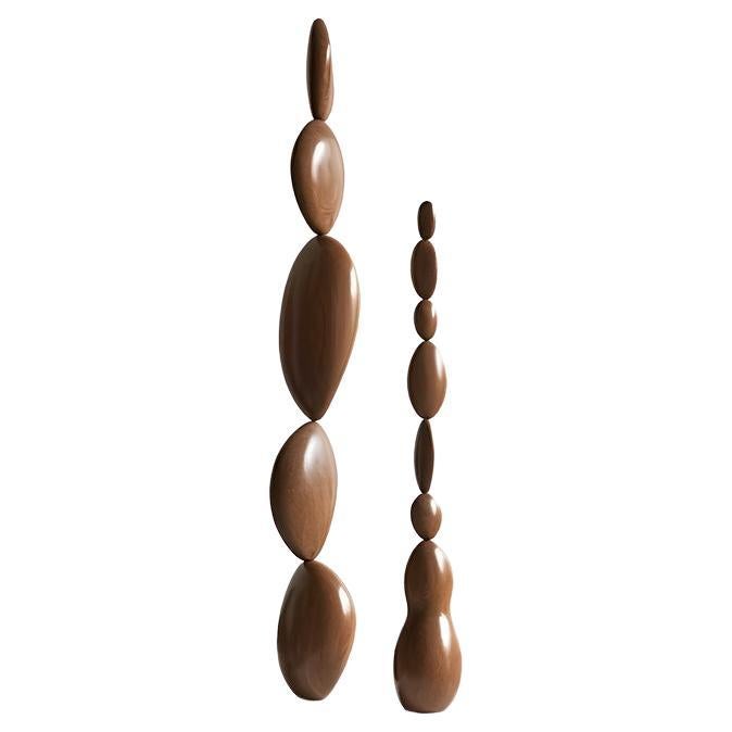 Totem in piedi in Wood Still Stand No9 di NONO, A Joel Escalona Design