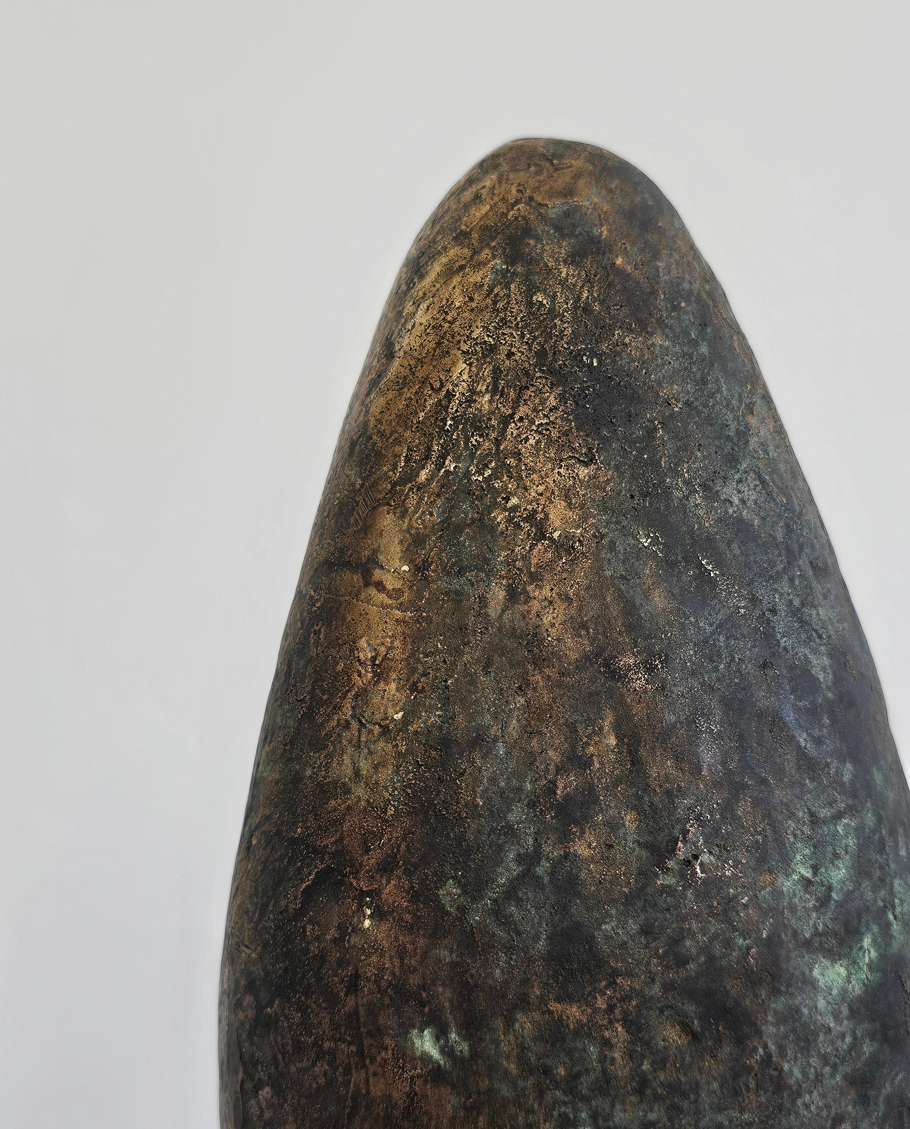 Abstract Modernist Bronze Sculpture by Ivan Kozaric, Yugoslavia 1960s For Sale 9