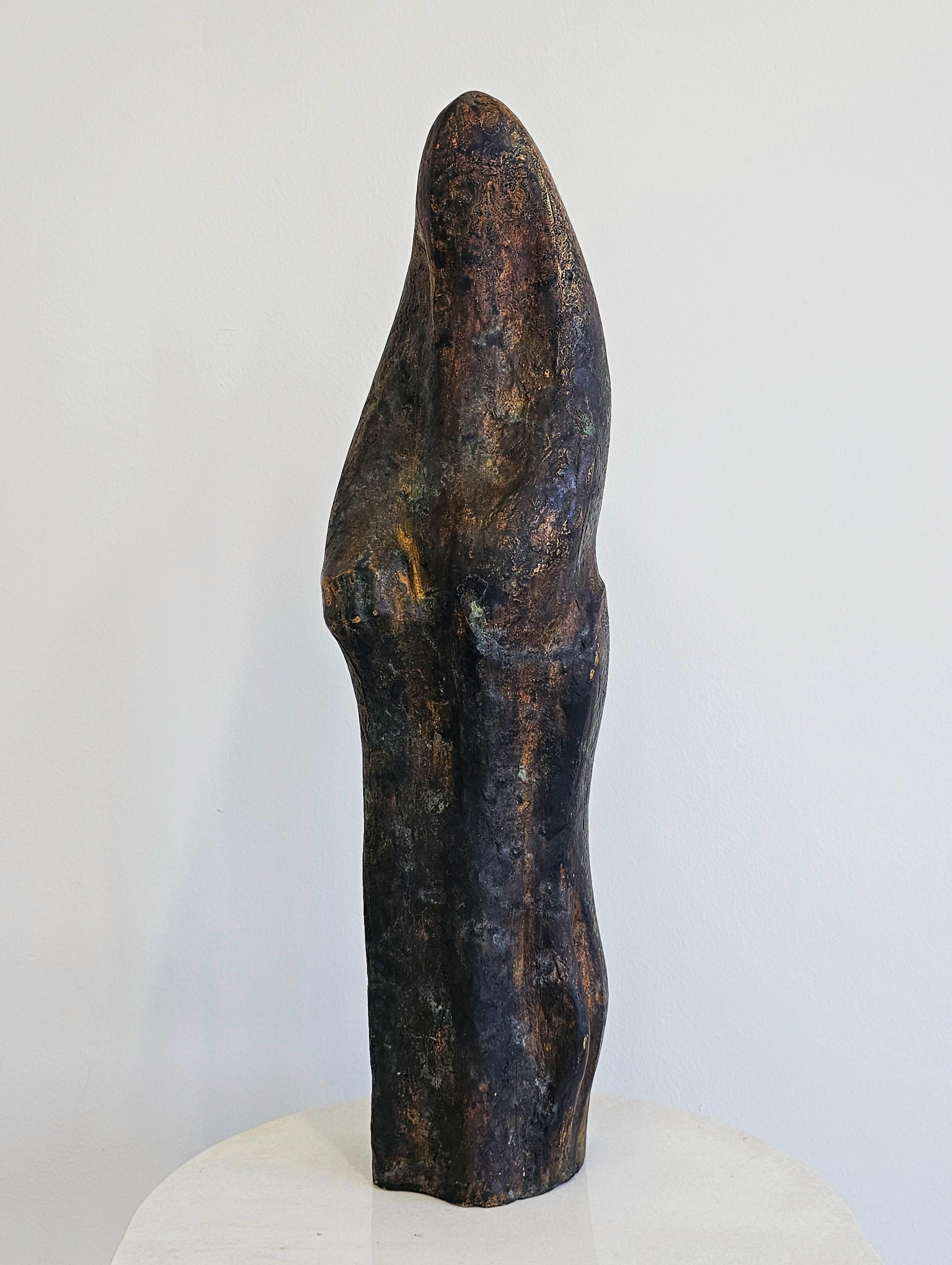 Abstract Modernist Bronze Sculpture by Ivan Kozaric, Yugoslavia 1960s For Sale 10