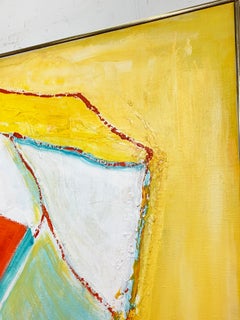 Quadro astratto modernista con il marchio "Shozo No. 2" Circa anni '60