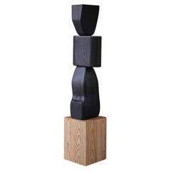 Sculpture moderniste abstraite en bois dans le style de Jean Arp, Unseen Force 13