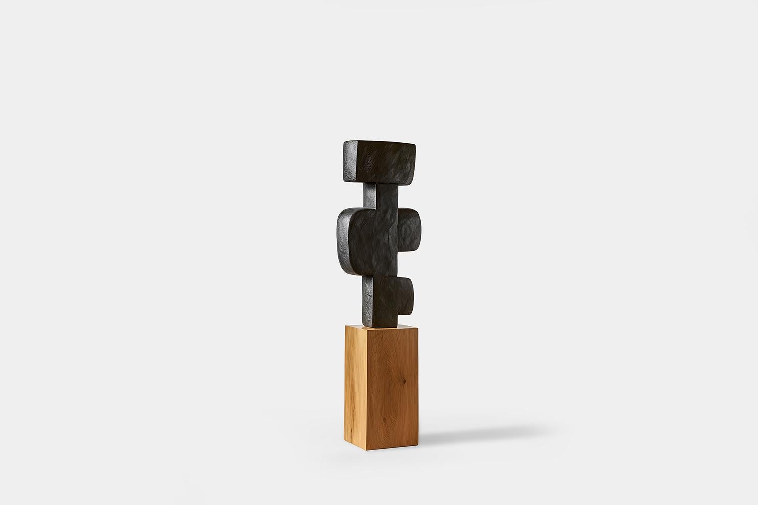 Abstract Modernist Free Form Wooden Sculpture in the style of Jean Arp, Unseen Force 14 by Joel Escalona



This monolithic sculpture, designed by the talented Artist Joel Escalona, is a towering example of beauty in craftsmanship. Hand and digital