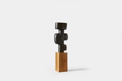 Scultura astratta modernista in legno nello stile di Jean Arp, Unseen Force 14