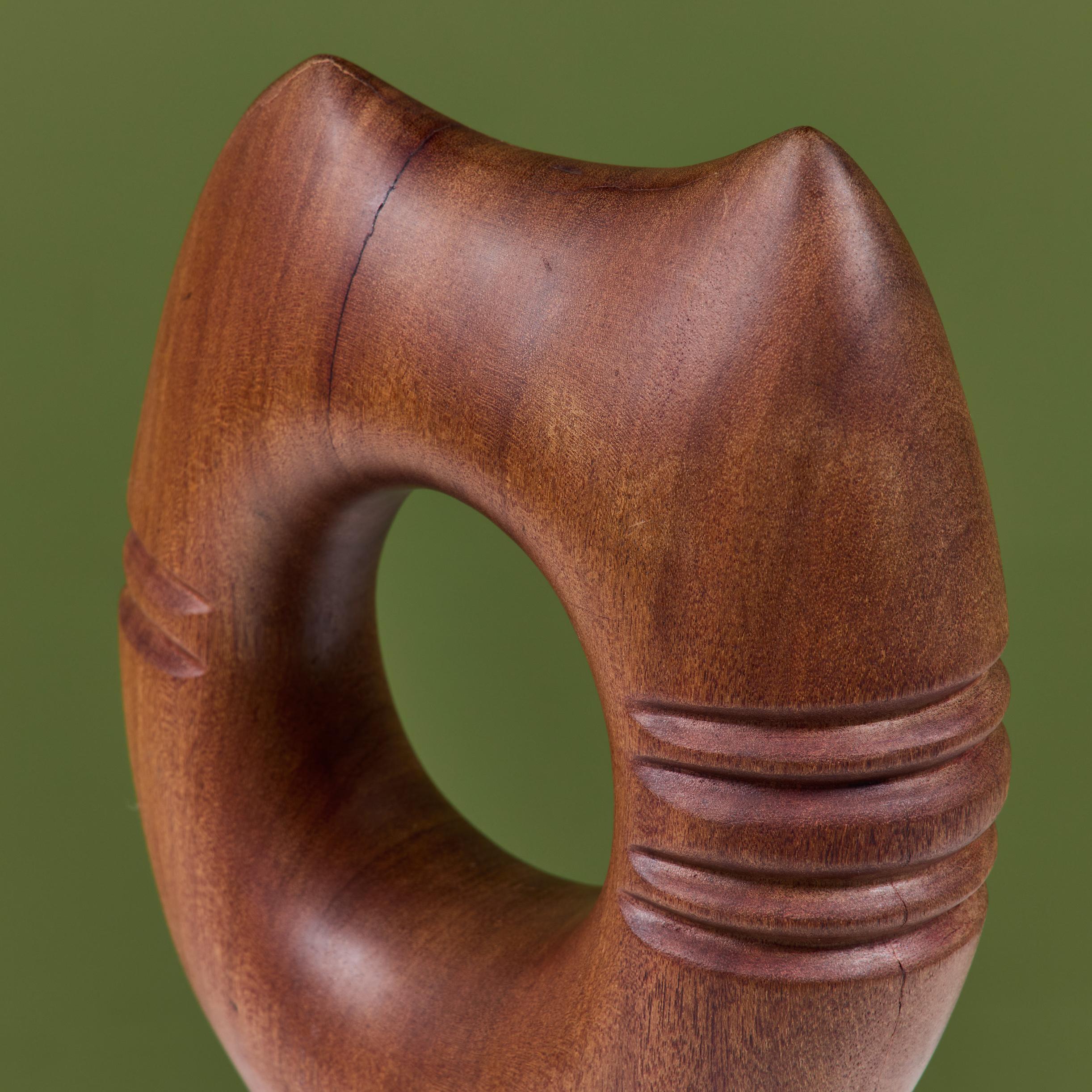 Abstract Mounted Cat Sculpture For Sale 3