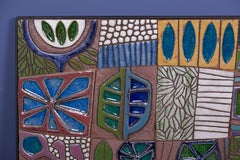 Abstract Mural with Frame by Brent J. Bennett, US, 2019