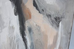 Abstract Oil and Gouache on Board by Elizabeth Nachman Erlanger