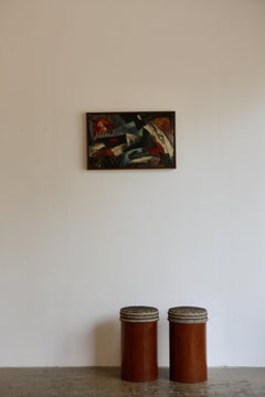 Abstract Oil on Board