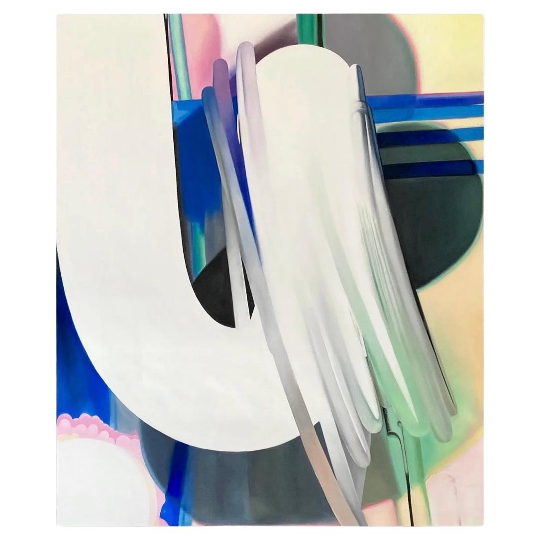 Abstract Oil on Canvas by Vanessa Navarrete