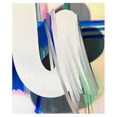 Abstract Oil on Canvas by Vanessa Navarrete