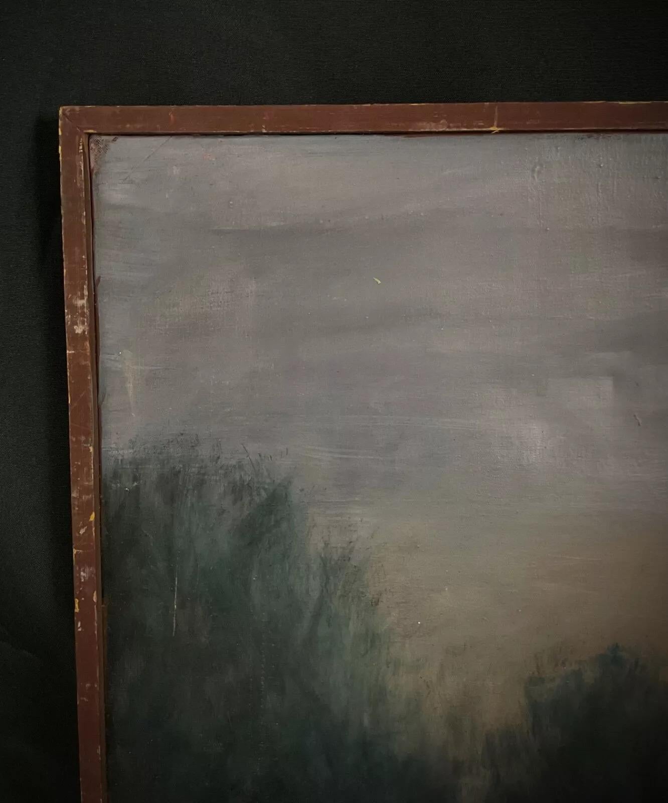 Olio astratto su tela 