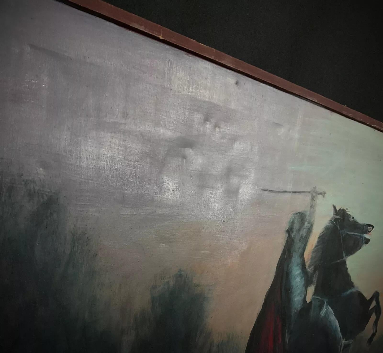 Olio astratto su tela 