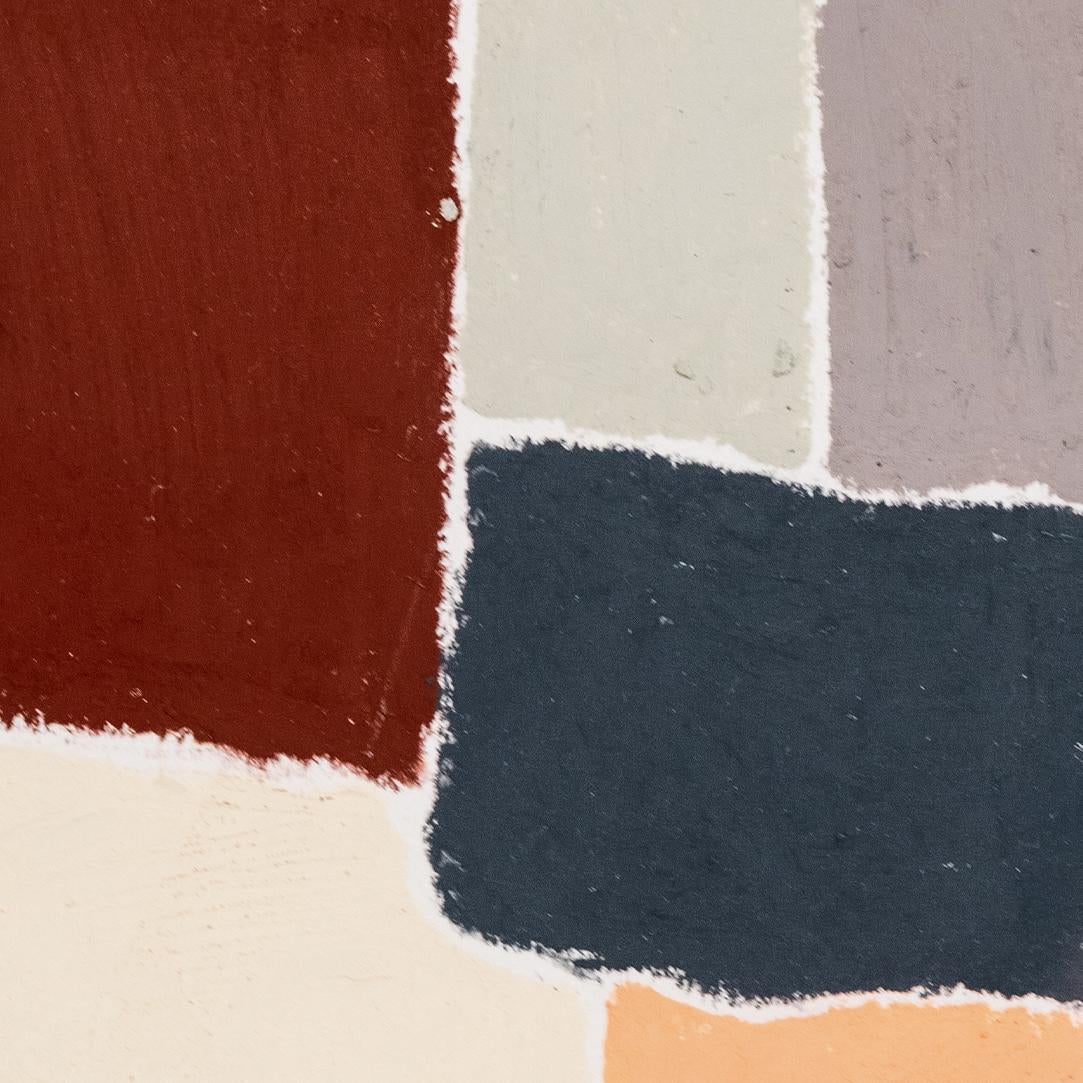 Pintura al óleo abstracta nº 8 de la artista francesa Hortense Reynaud en venta 2