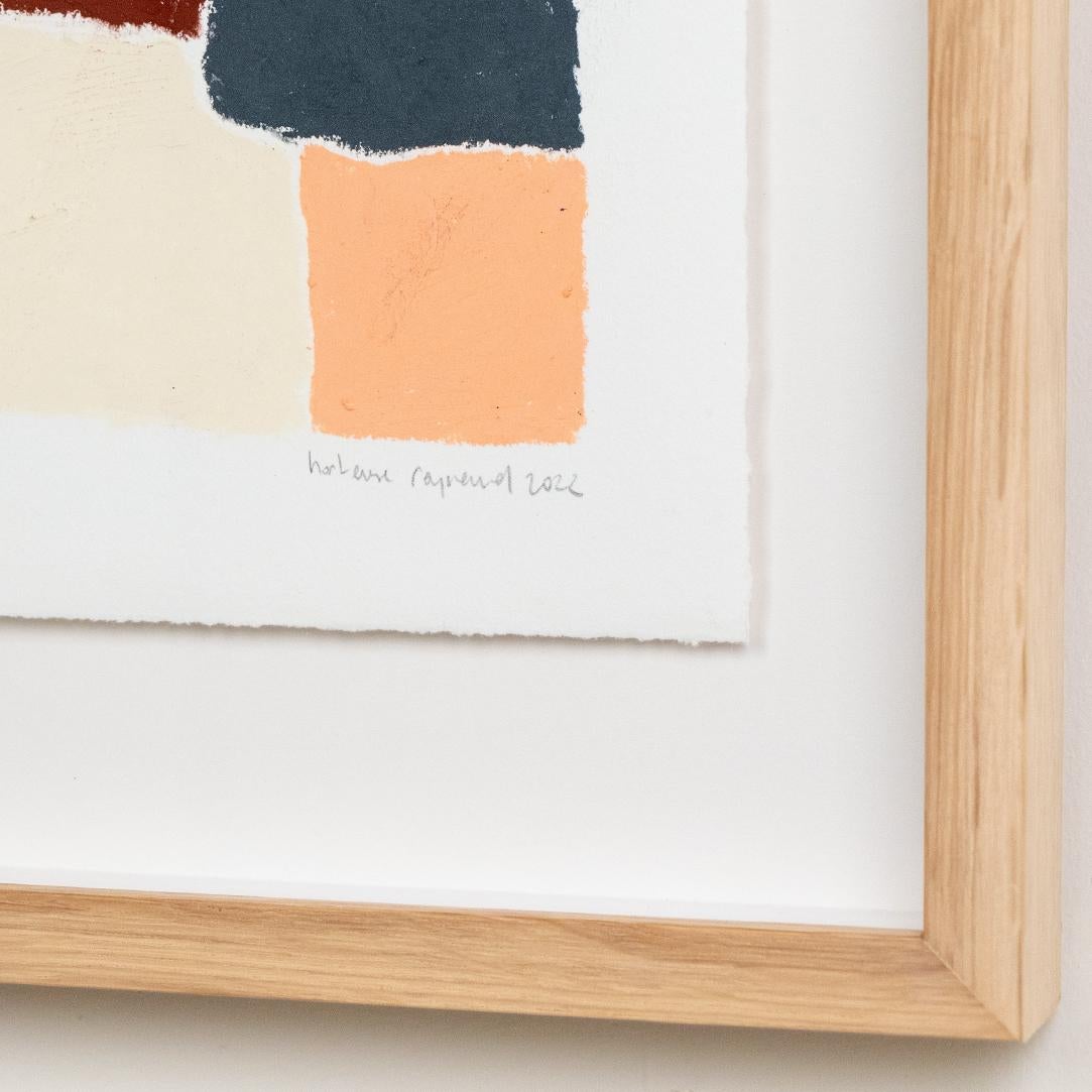 Pintura al óleo abstracta nº 8 de la artista francesa Hortense Reynaud en venta 3