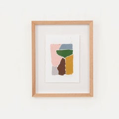 Abstract Oil Painting by French Artist Hortense Reynaud