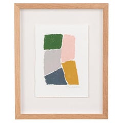 Peinture à l'huile abstraite de l'artiste français Hortense Reynaud